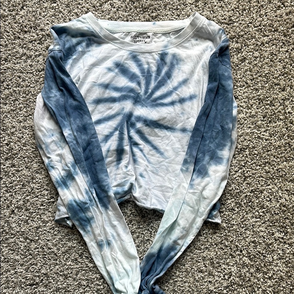 Tie-Dye Long Sleeve Shirt